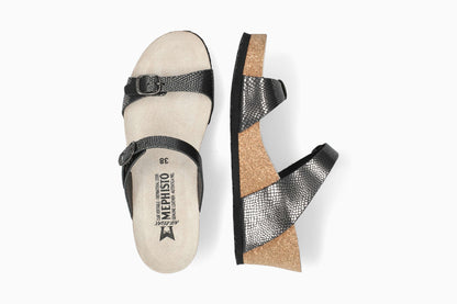 Luisa - Grey Women Cork Sandals