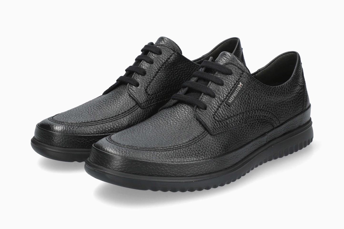 Timeo - Black Men Shoes