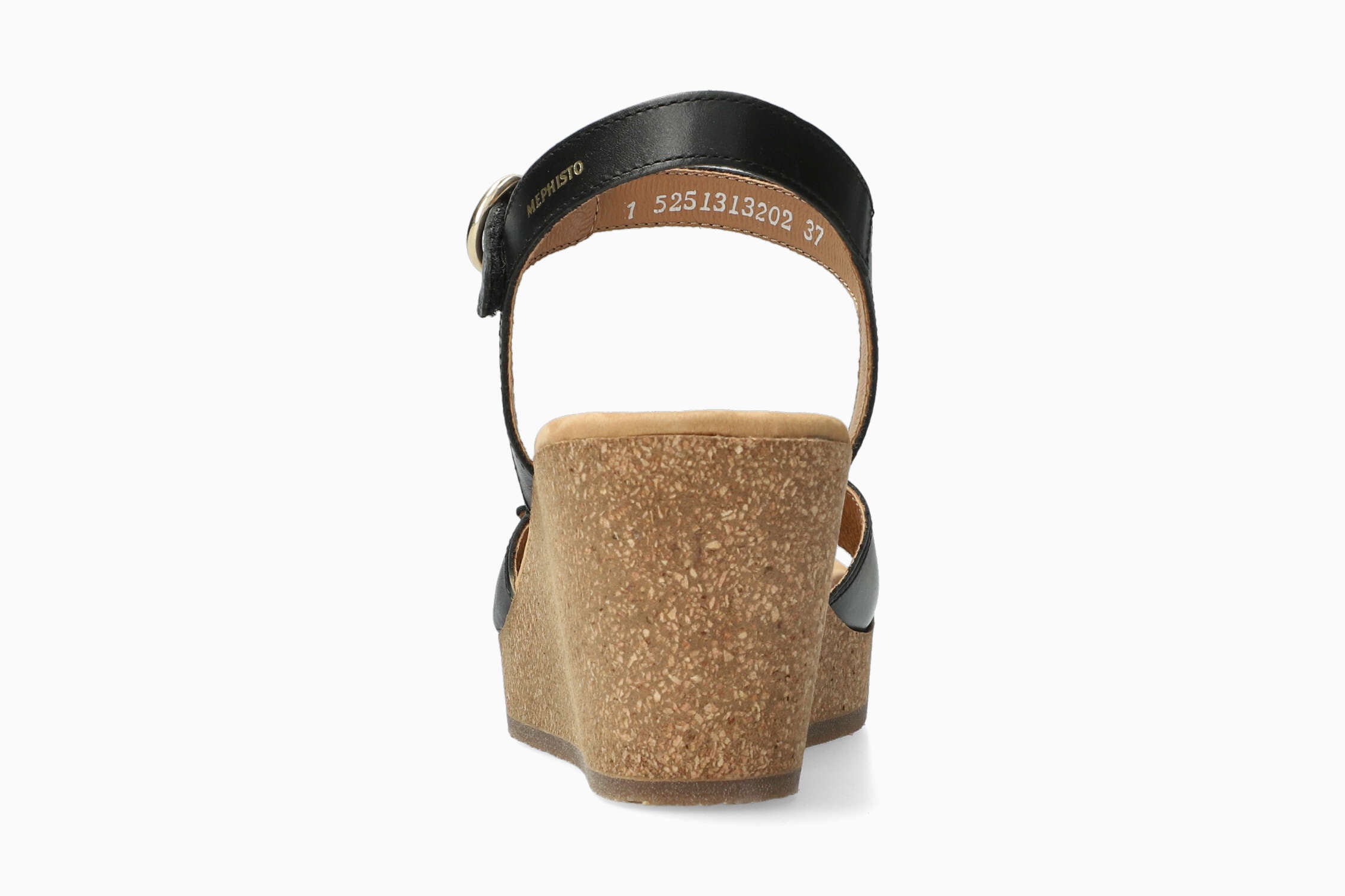 Natalya - Black Women Cork Sandals
