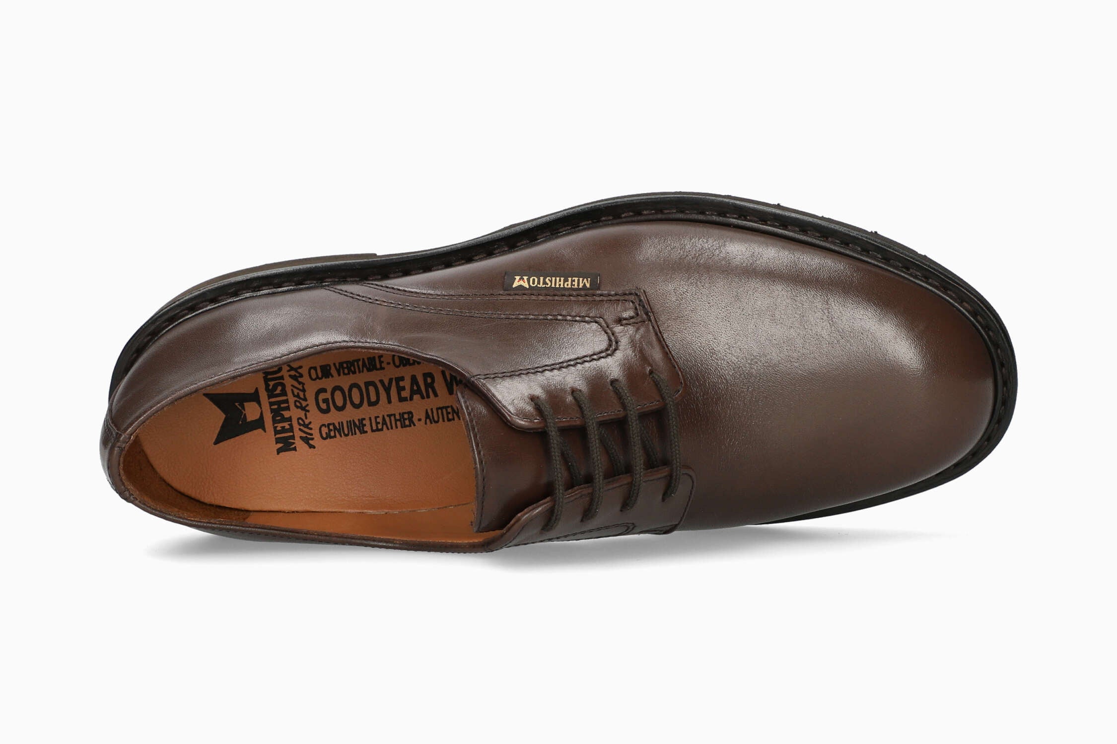 Marlon - Dark Brown Men Goodyear Welt / Norwegian