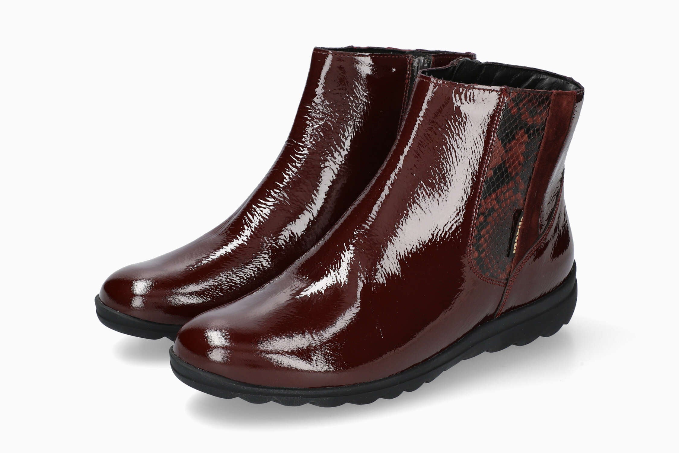 Neora - Oxblood Women Ankle Boots