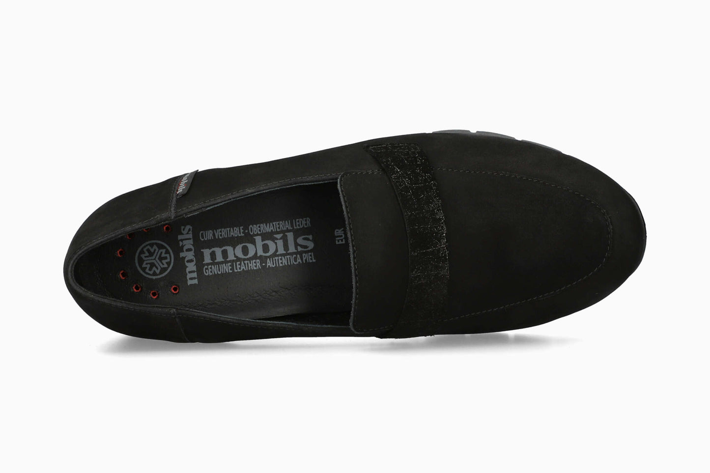 Dixie - Black Women Slip-Ons