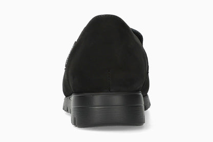Dixie - Black Women Slip-Ons