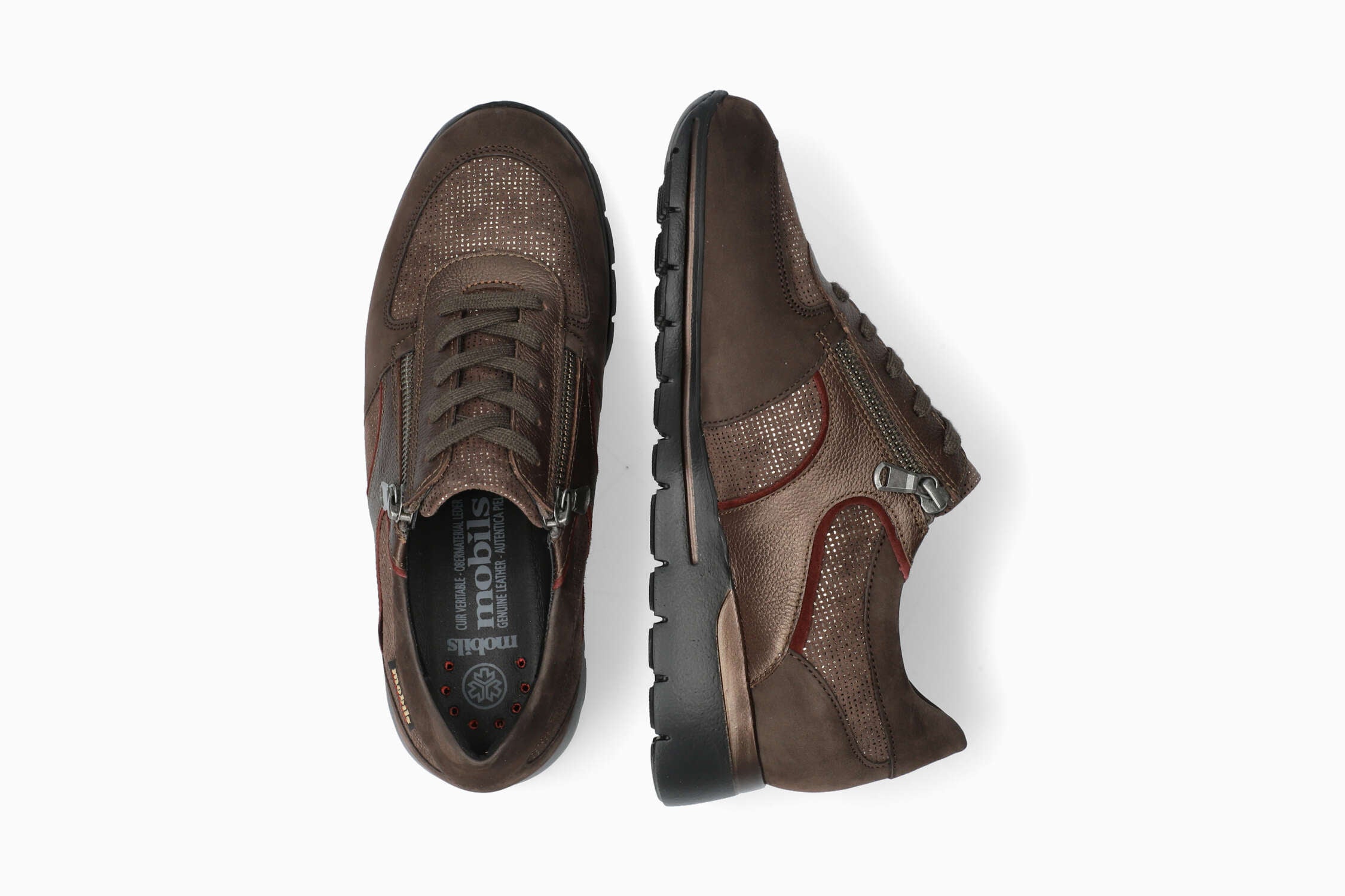 Esra - Dark Oak Women Sneaker