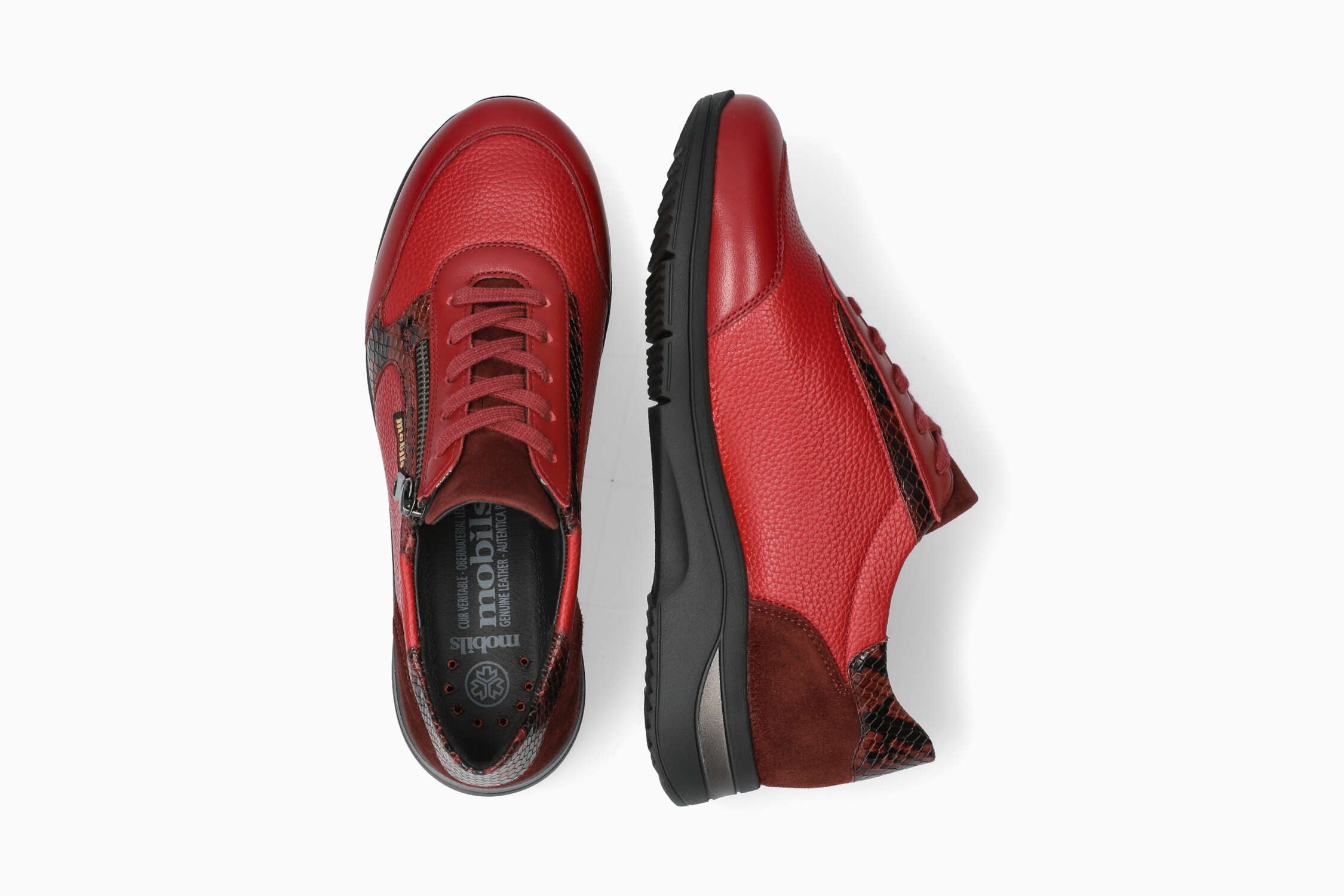 Millena - Oxblood Women Sneaker
