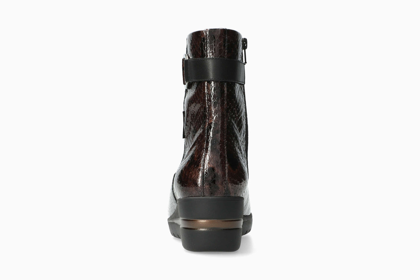 Piper - Bronze Women Ankle Boots With Heel