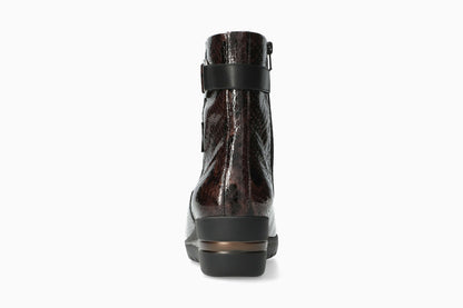 Piper - Bronze Women Ankle Boots With Heel