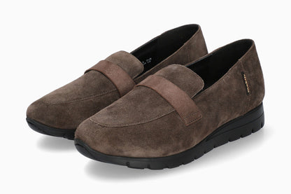 Dixie - Dark Brown Women Slip-Ons