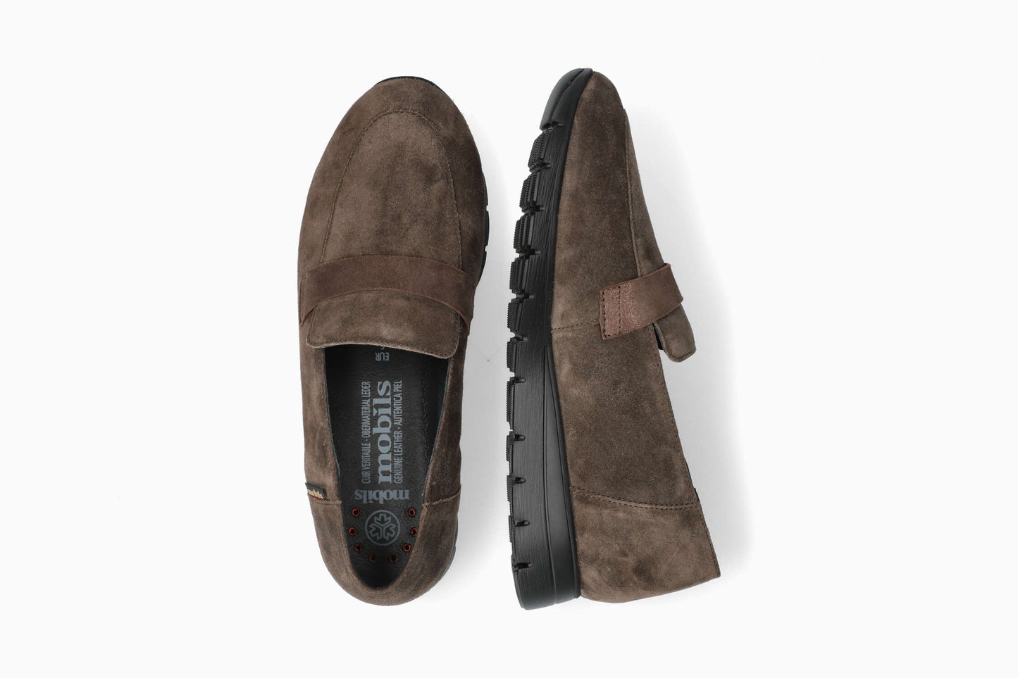 Dixie - Dark Brown Women Slip-Ons