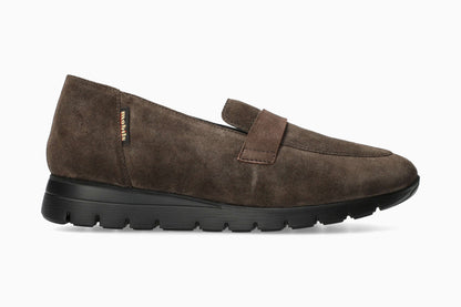 Dixie - Dark Brown Women Slip-Ons