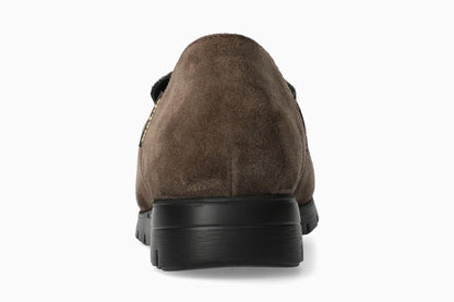 Dixie - Dark Brown Women Slip-Ons