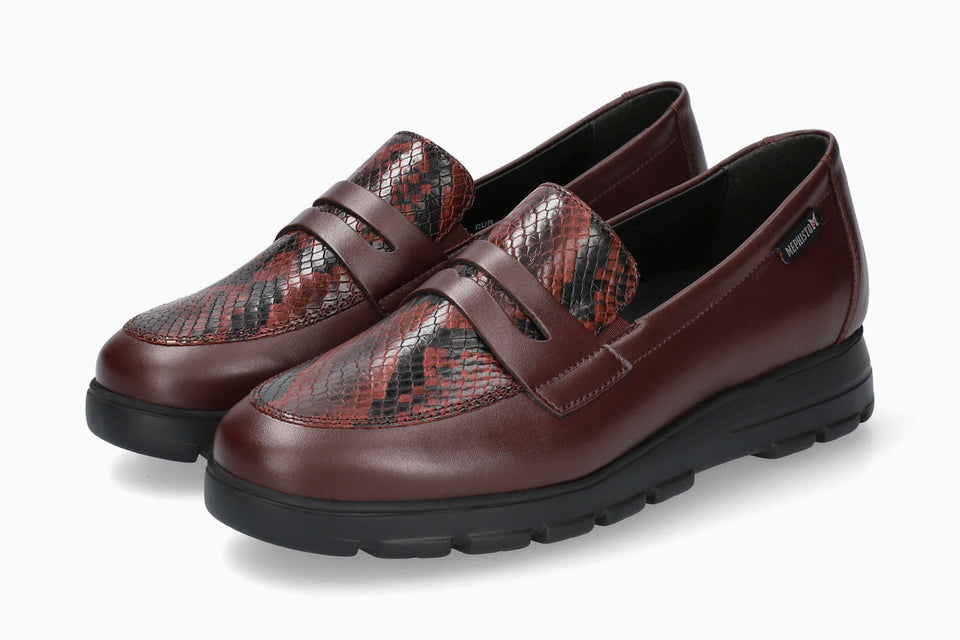 Carima - Cordovan Women Slip-Ons