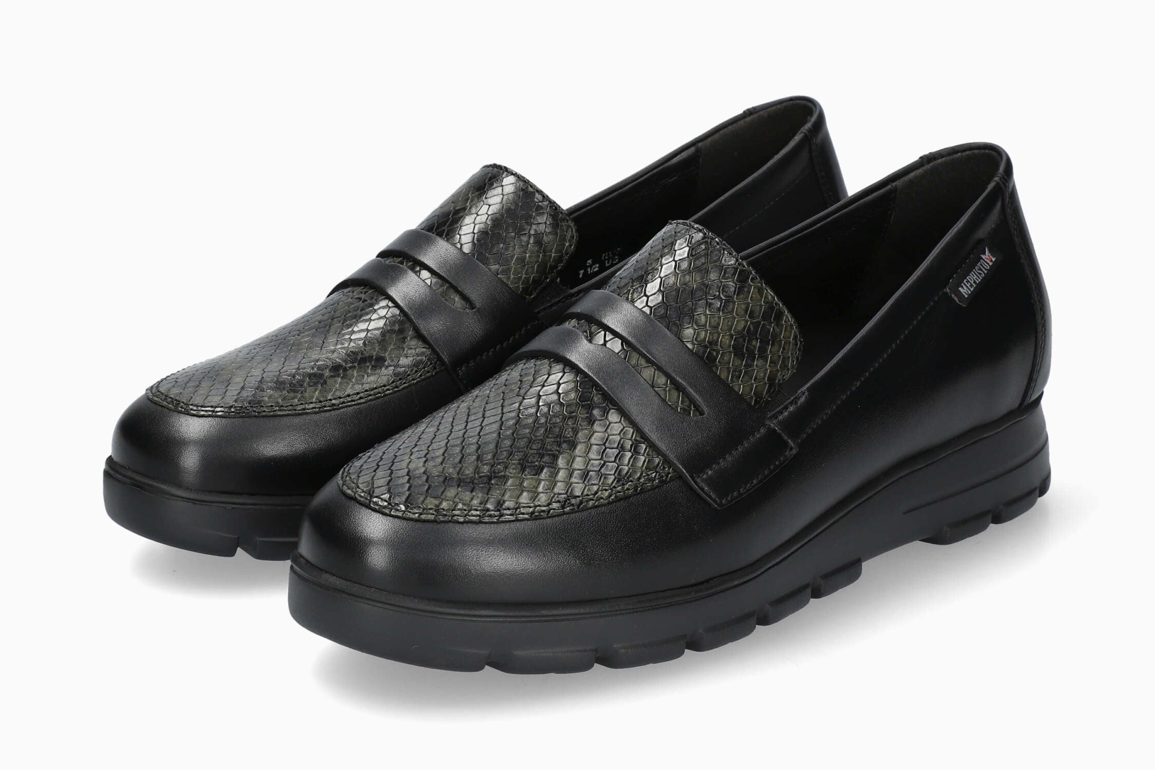 Carima - Black Women Slip-Ons