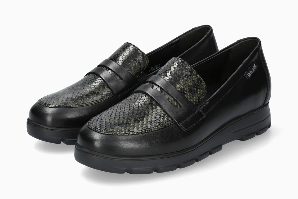 Carima - Black Women Slip-Ons