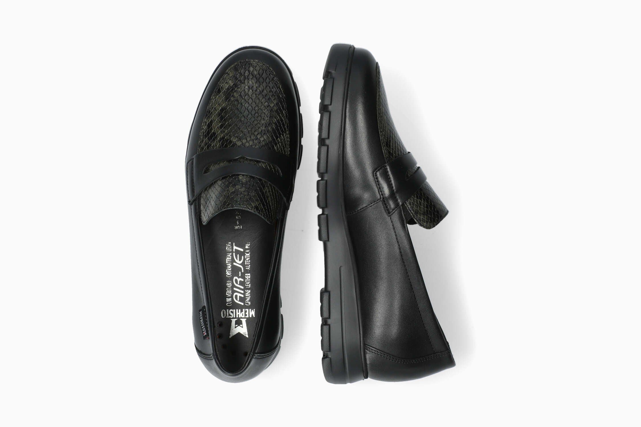Carima - Black Women Slip-Ons