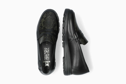 Carima - Black Women Slip-Ons