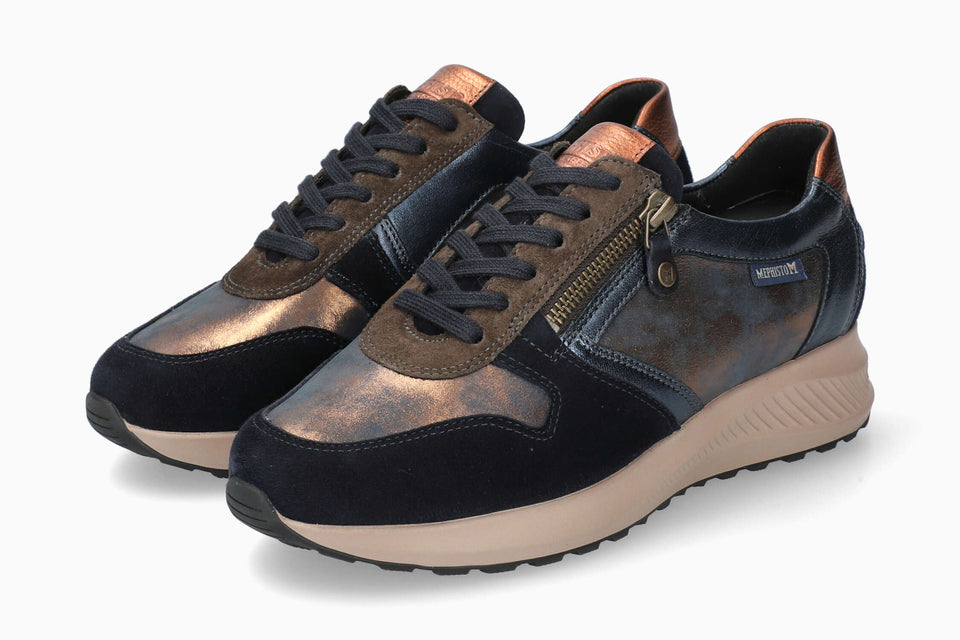 Kim - Navy Women Sneaker
