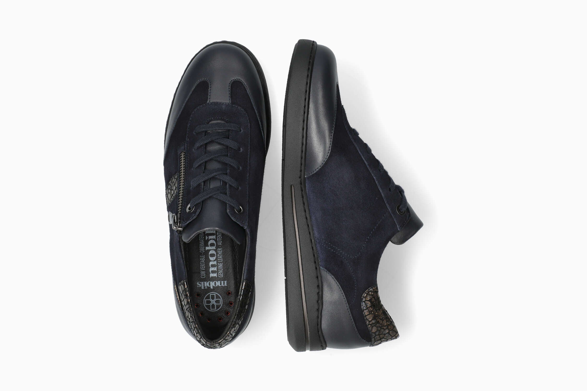 Gaia - Navy Women Sneaker