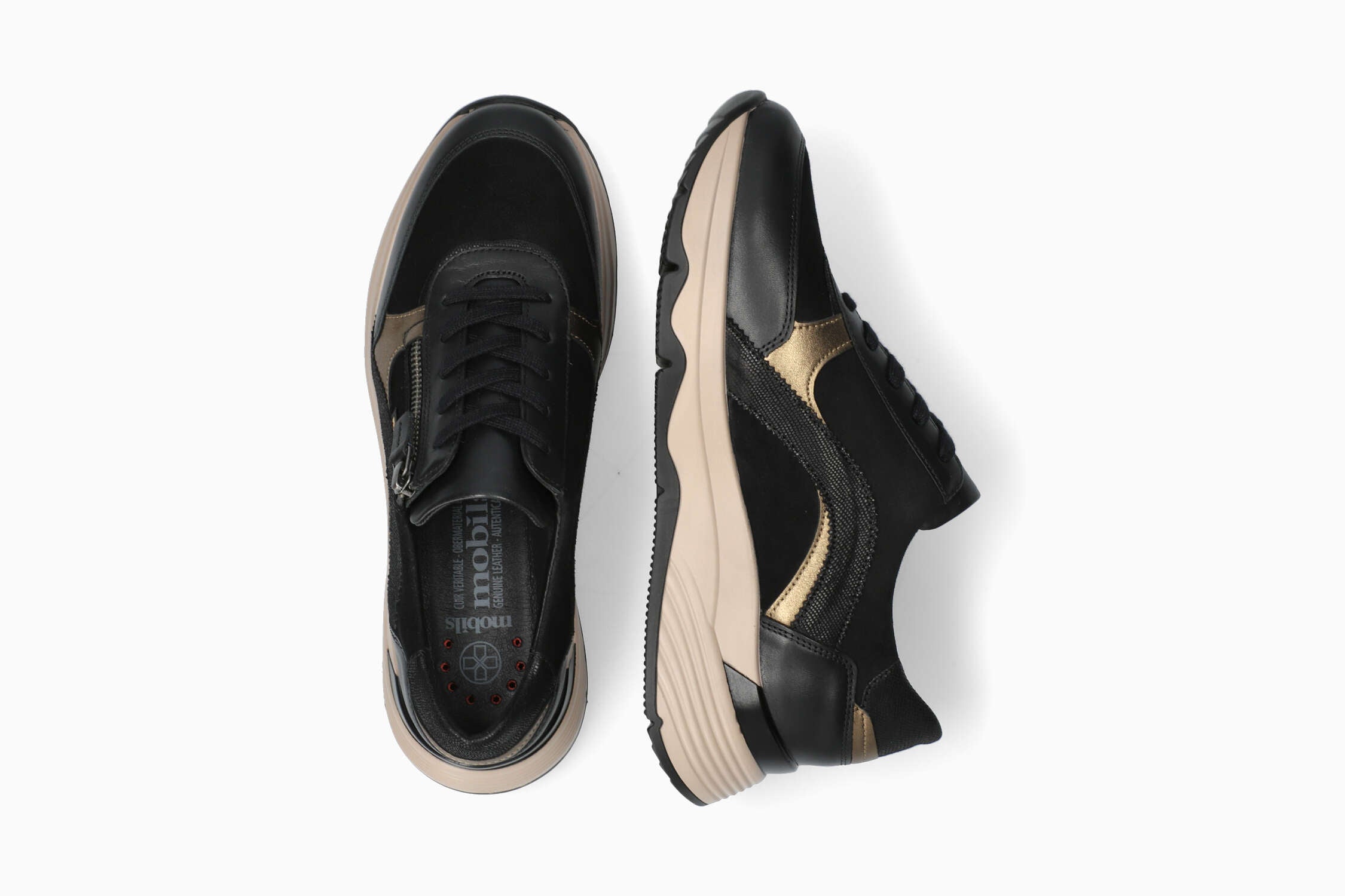 Laonie - Black Women Sneaker