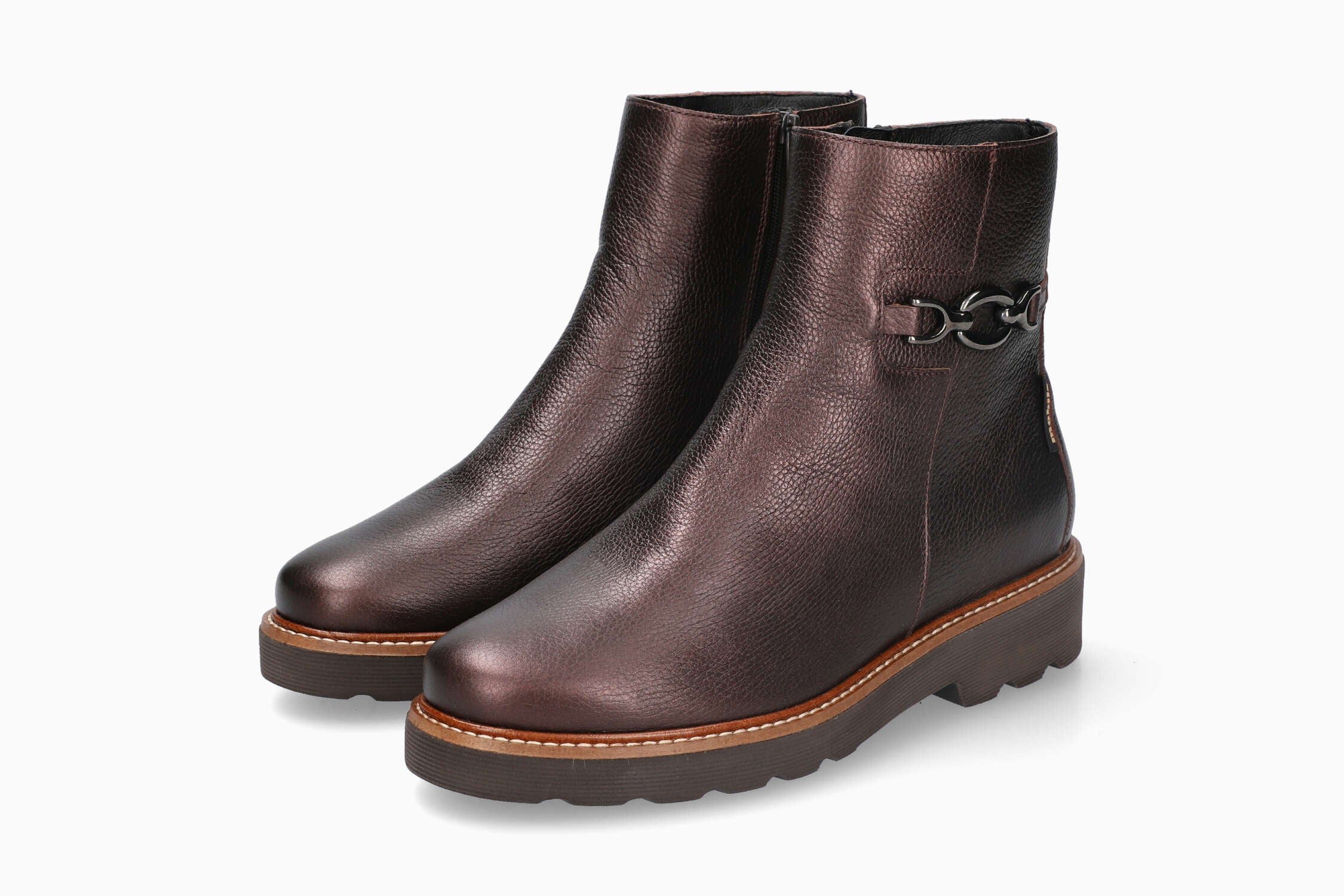 Oxane - Plum Women Ankle Boots