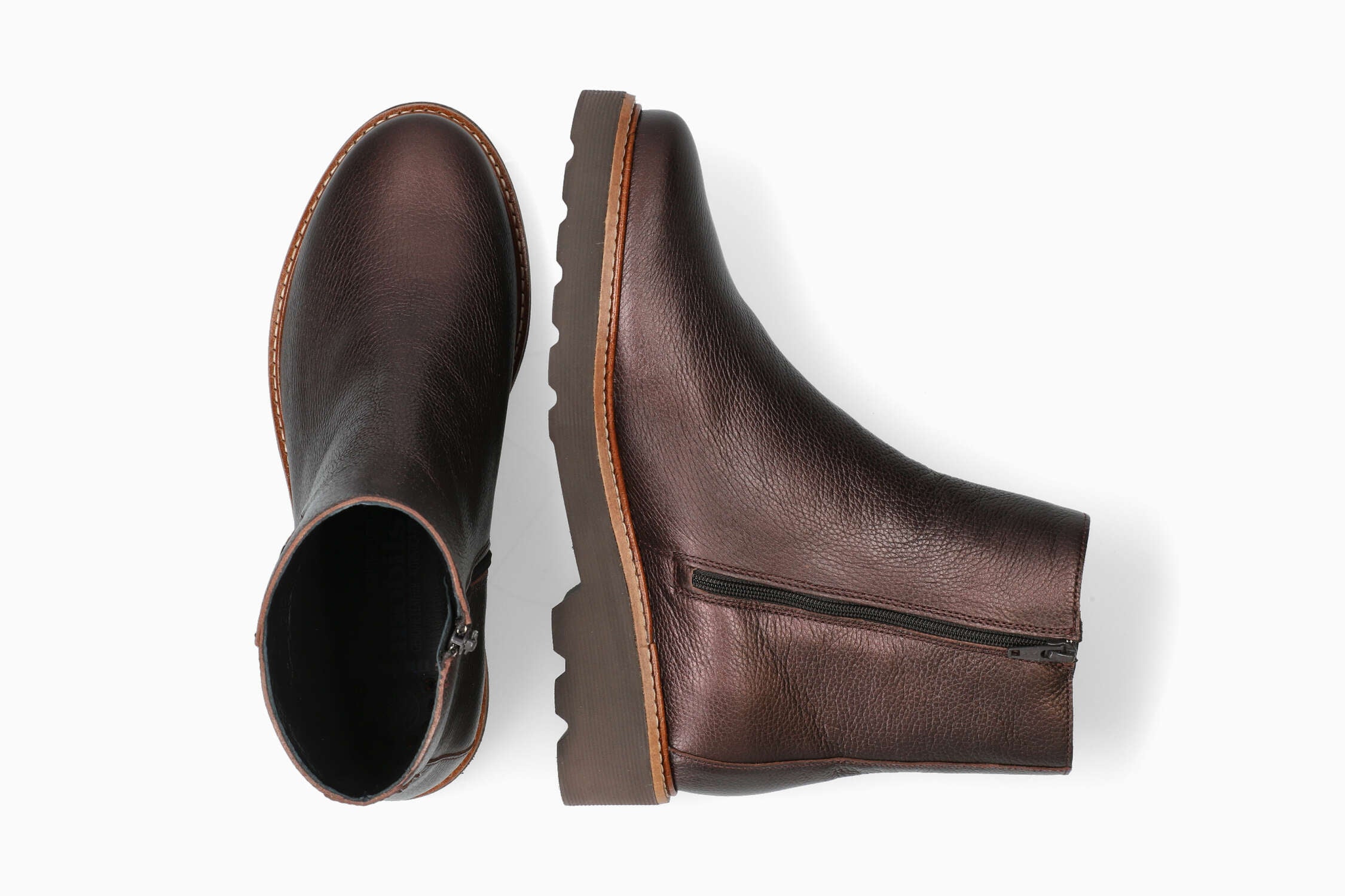 Oxane - Plum Women Ankle Boots