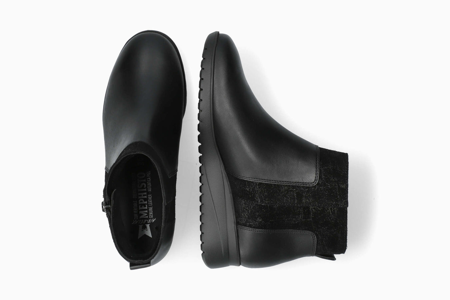 Ivina - Black Women Ankle Boots