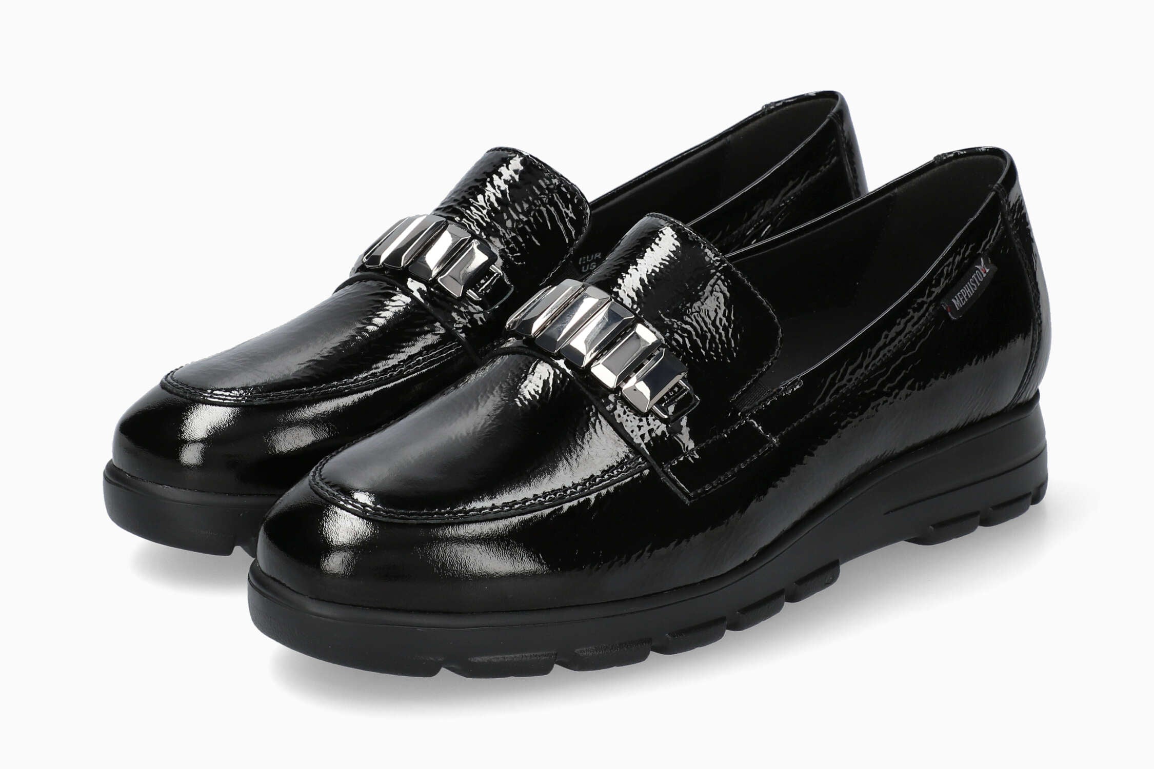 Carlyne - Black Women Slip-Ons