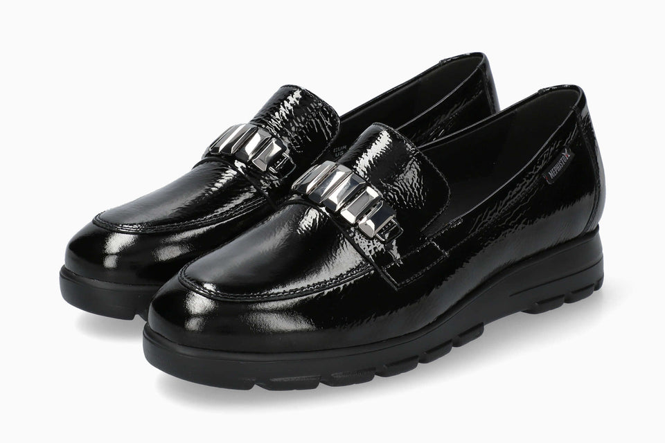 Carlyne - Black Women Slip-Ons