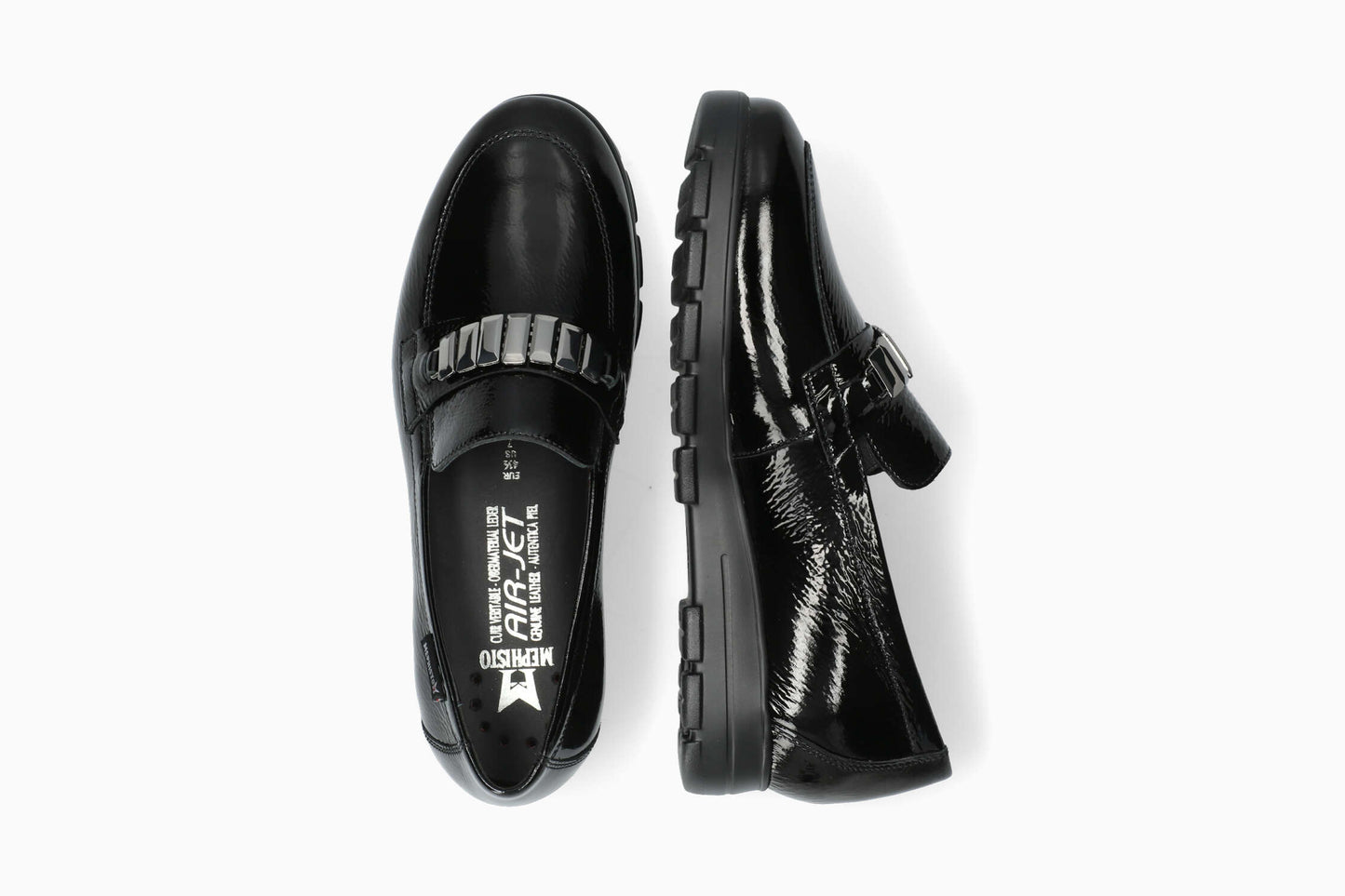Carlyne - Black Women Slip-Ons