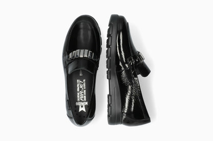 Carlyne - Black Women Slip-Ons