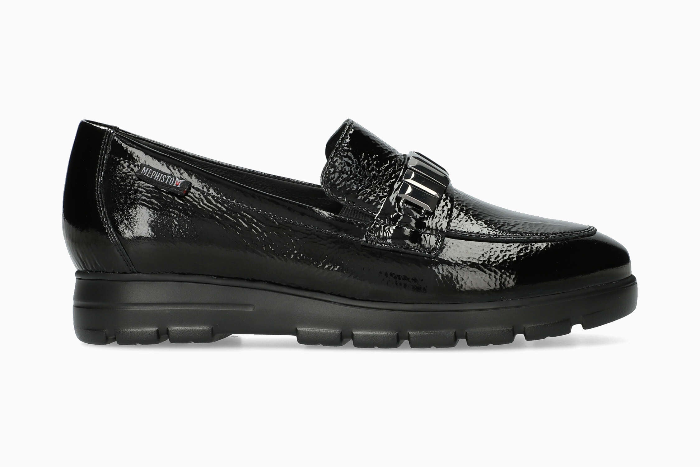 Carlyne - Black Women Slip-Ons