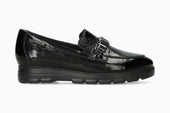 Carlyne - Black Women Slip-Ons
