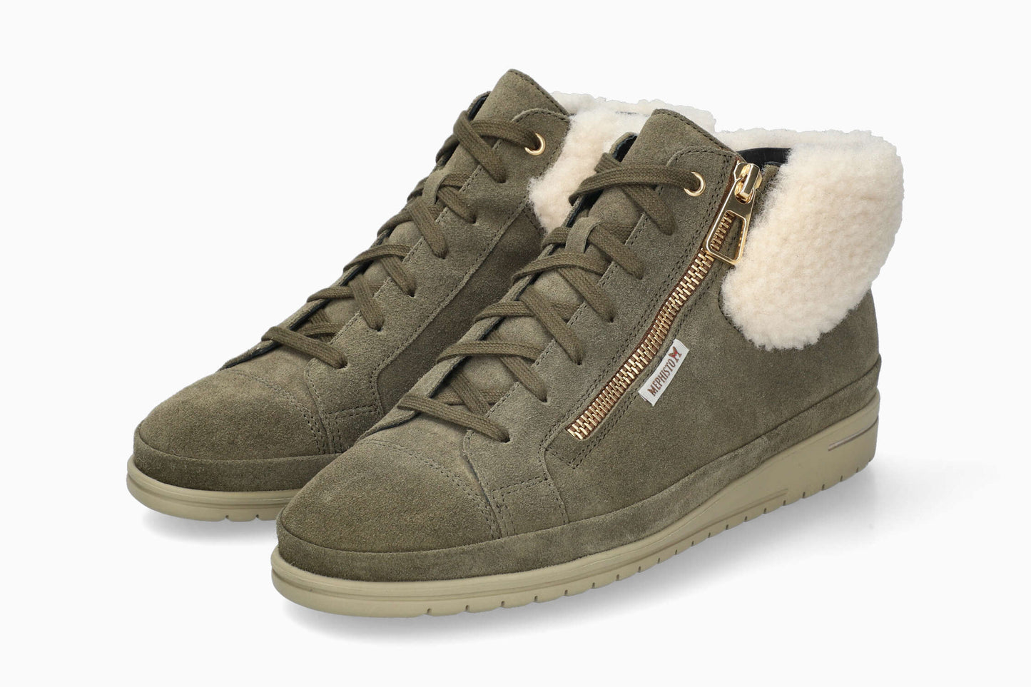 Julinka - Dark Olive Women Ankle Boots