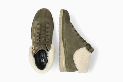 Julinka - Dark Olive Women Ankle Boots