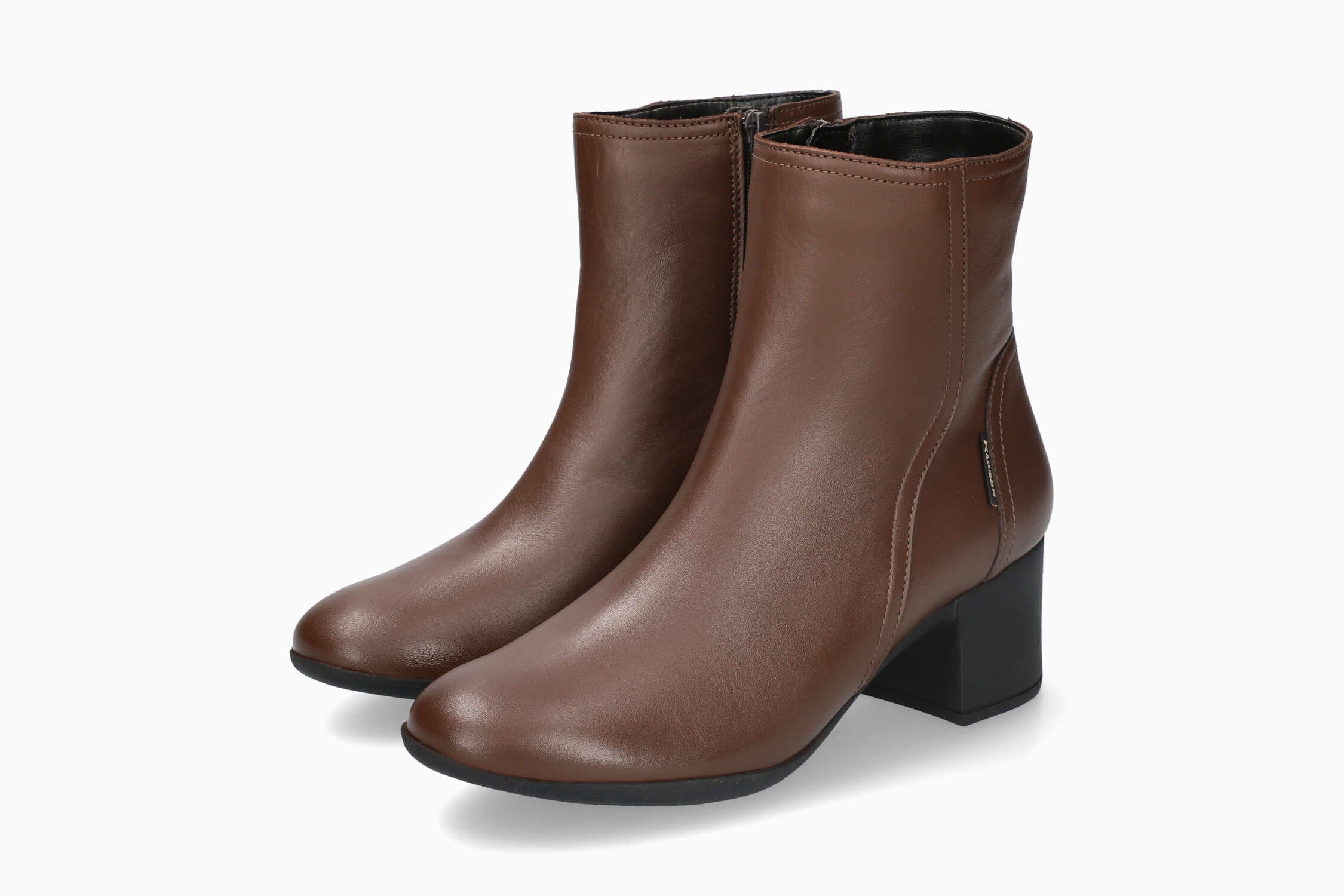 Zabou - Brown Women Ankle Boots With Heel