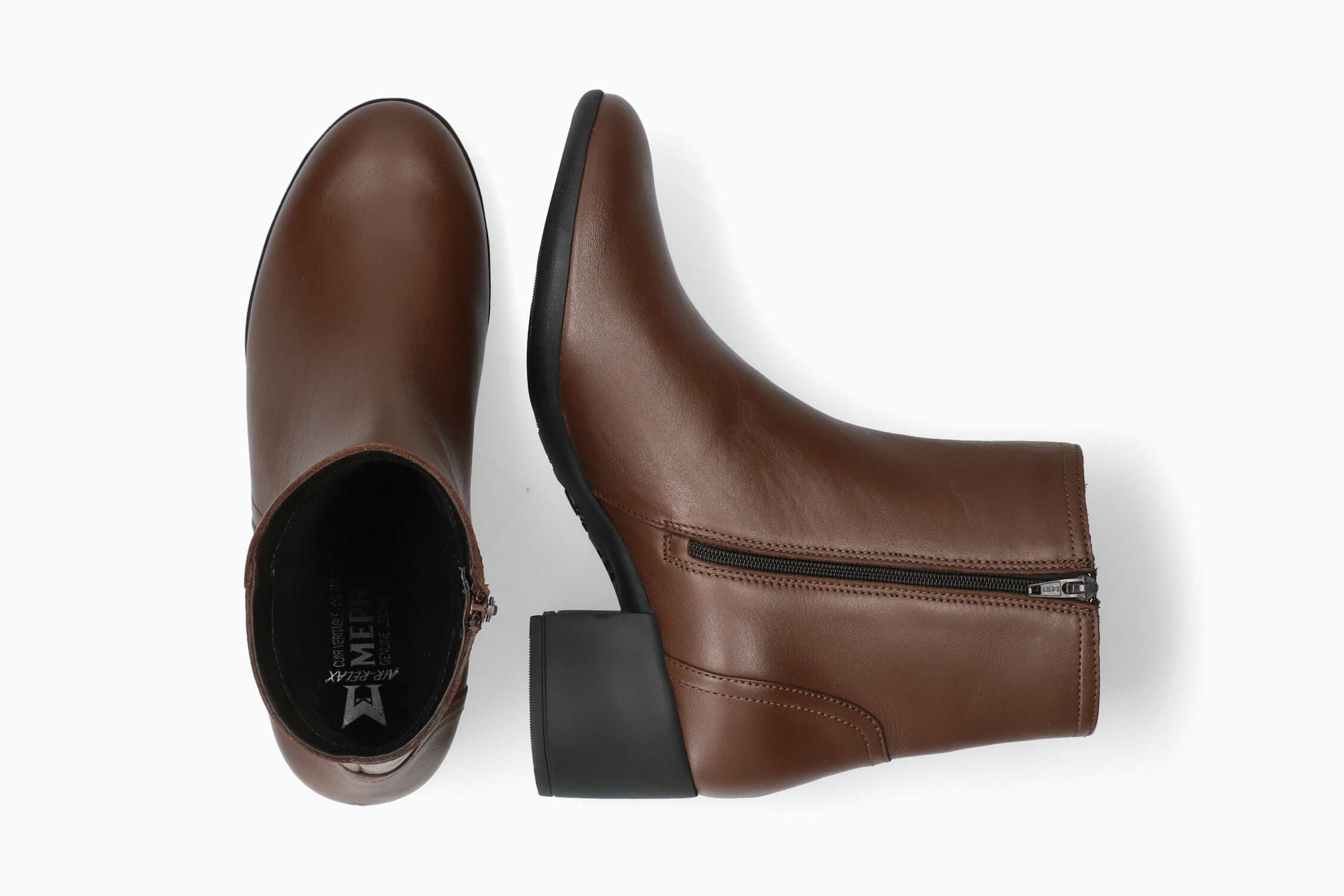 Zabou - Brown Women Ankle Boots With Heel