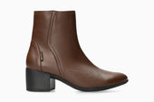 Zabou - Brown Women Ankle Boots With Heel