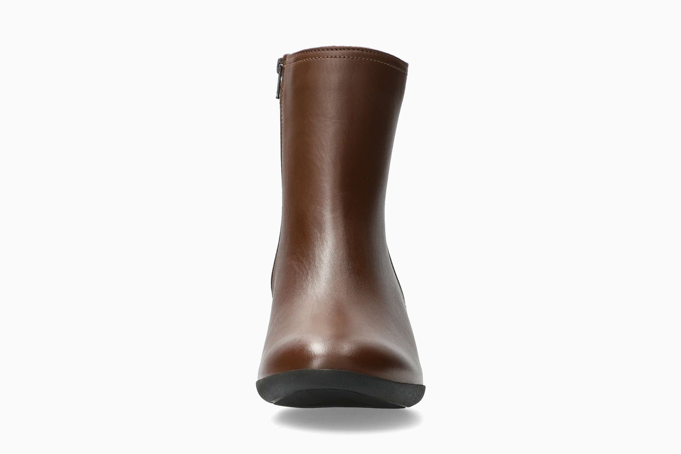 Zabou - Brown Women Ankle Boots With Heel