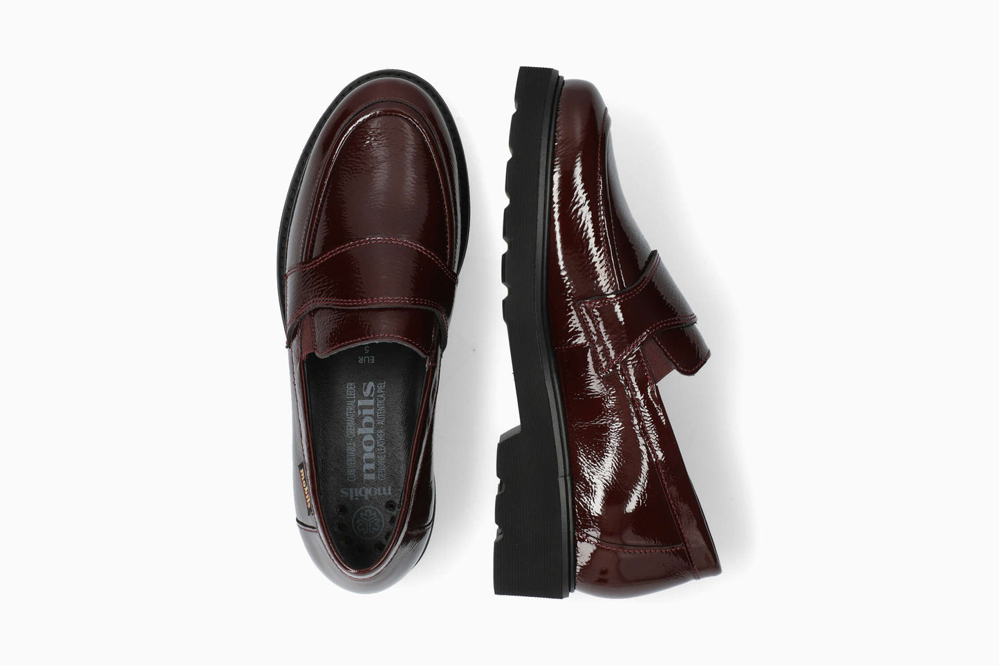 Ocea - Oxblood Women Slip-Ons