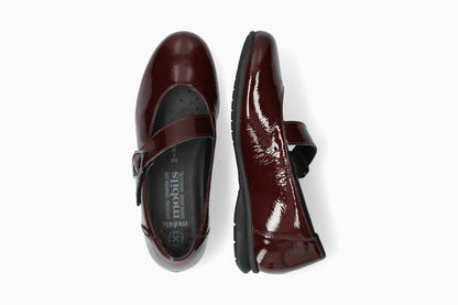 Sabria - Oxblood Women Ballerinas