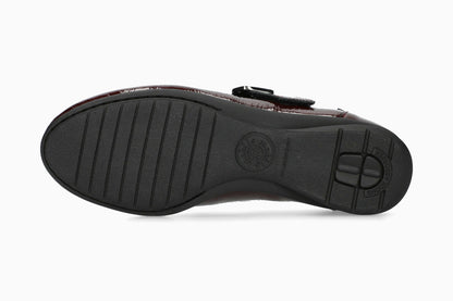 Sabria - Oxblood Women Ballerinas