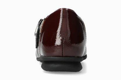 Sabria - Oxblood Women Ballerinas
