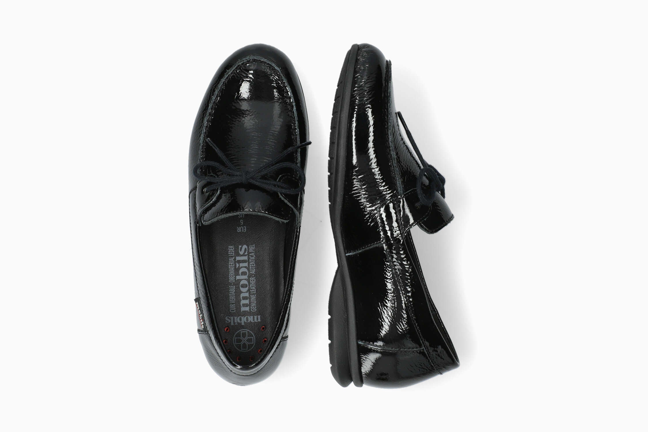 Siam - Black Women Slip-Ons