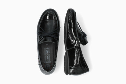 Siam - Black Women Slip-Ons