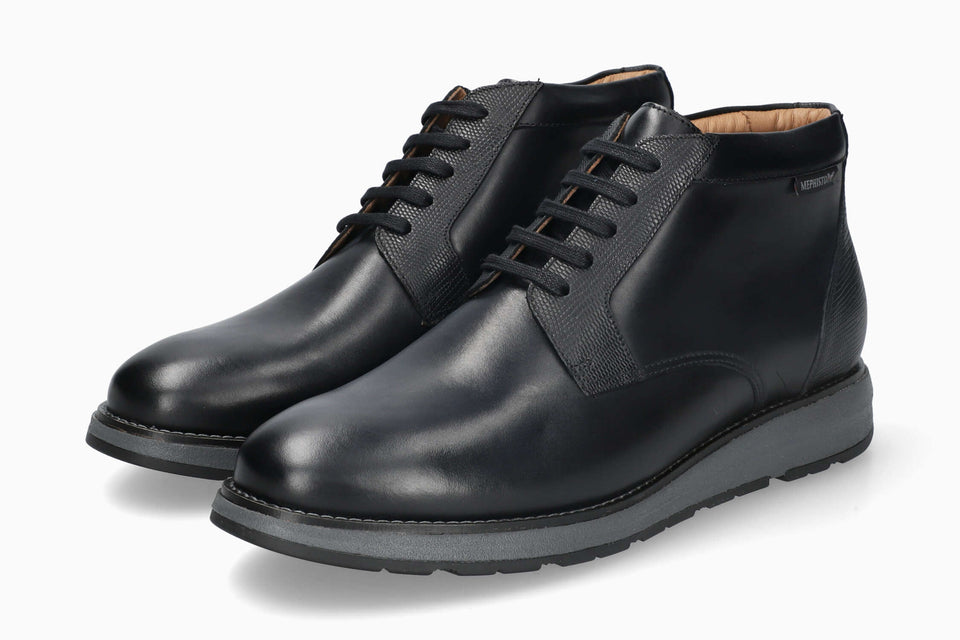 Rosario - Black Men Ankle Boots
