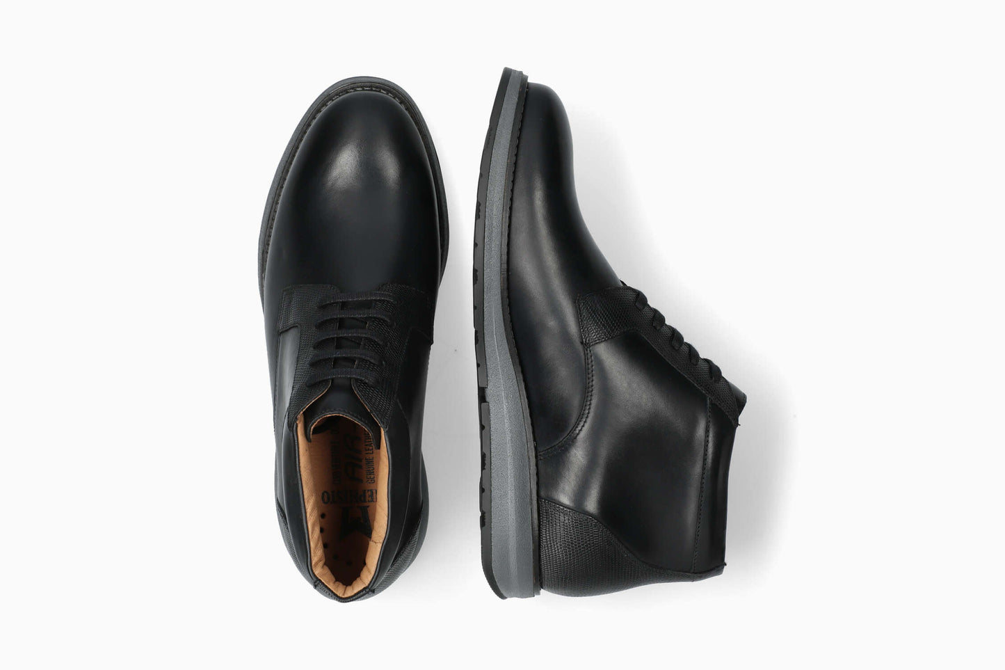 Rosario - Black Men Ankle Boots