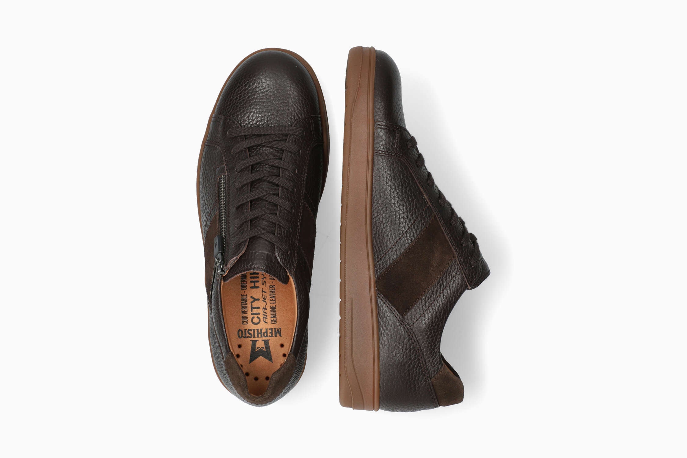 Henrik - Dark Brown Men Sneaker