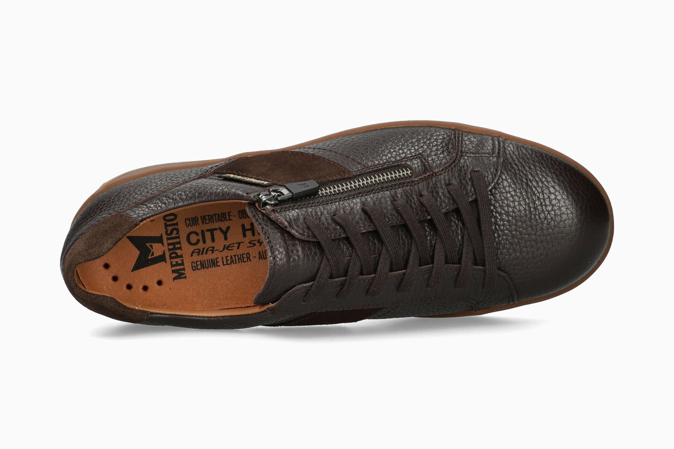Henrik - Dark Brown Men Sneaker