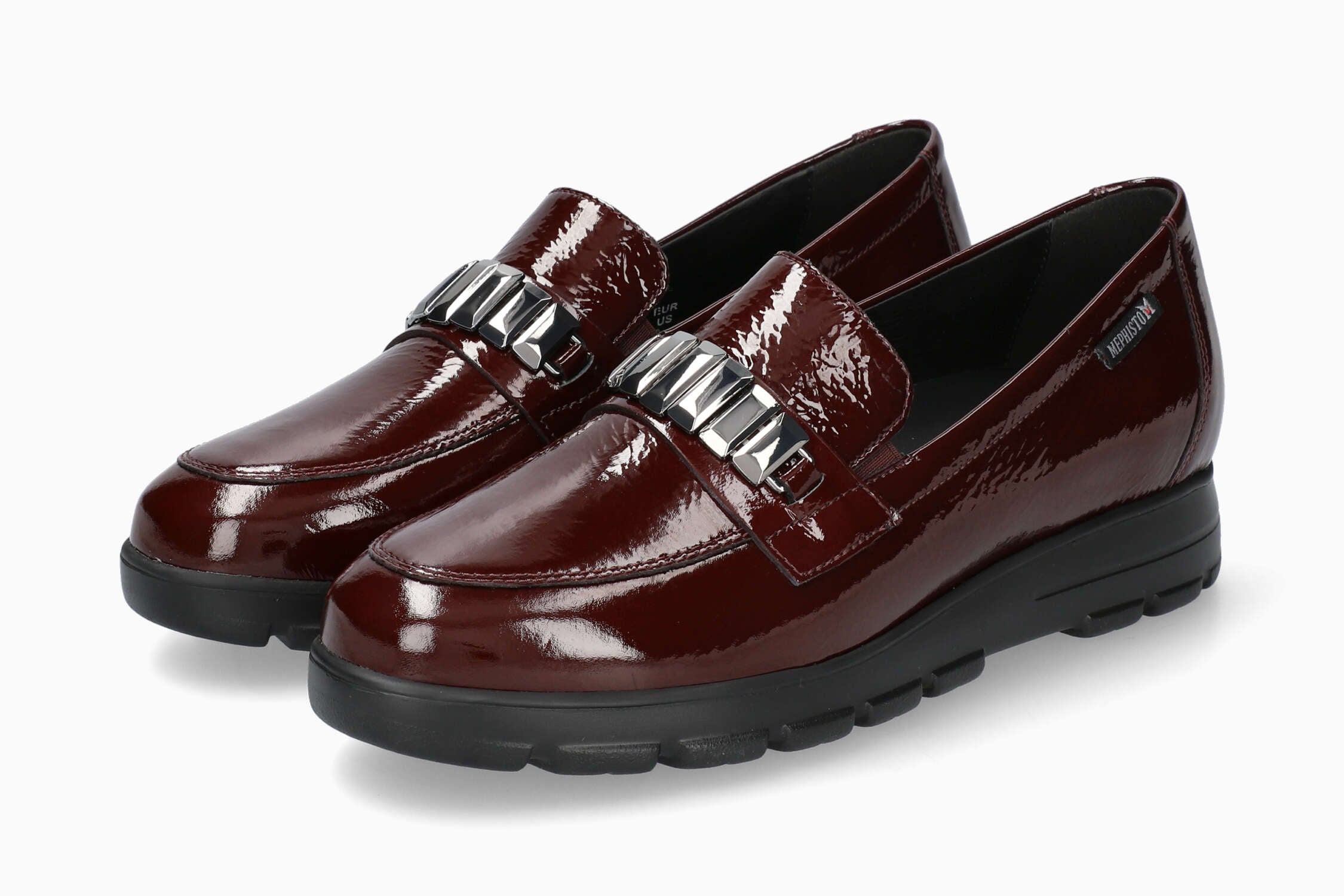 Carlyne - Oxblood Women Slip-Ons
