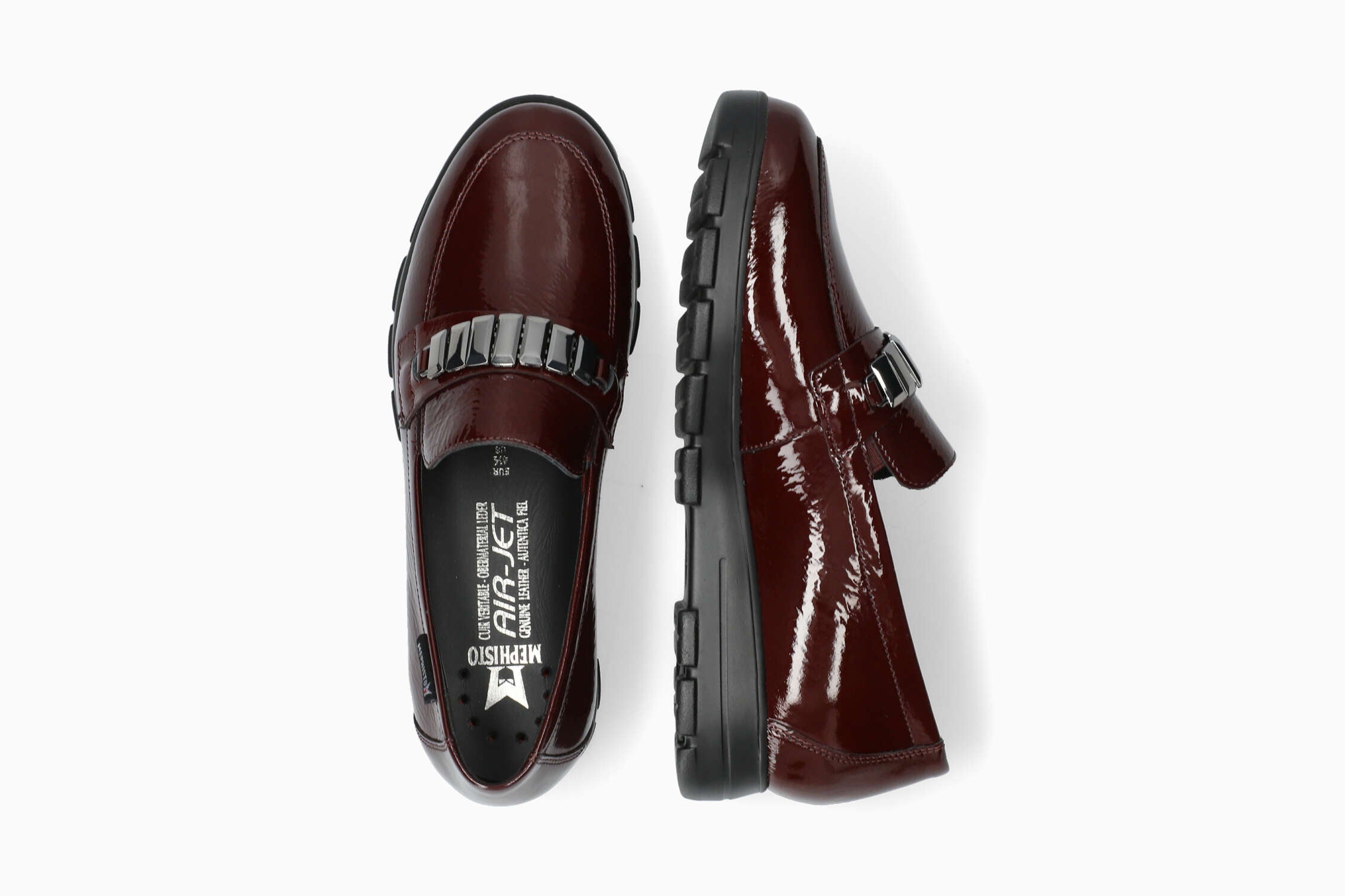 Carlyne - Oxblood Women Slip-Ons